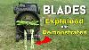 Set of 6 Blades for Rhino SE15-4A Model Rotary Mower 00775233,00775267,00776973 Blade Set New