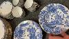 Royal Crown Derby Vine Cobalt Blue & Gold English Bone China Dinner Plate Set 4